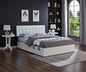 Soft PU Platform Bed Bed Frame with LED Lights (NS-5400)