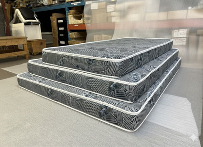 Metal Bed Frame + 6" Mattress Combo